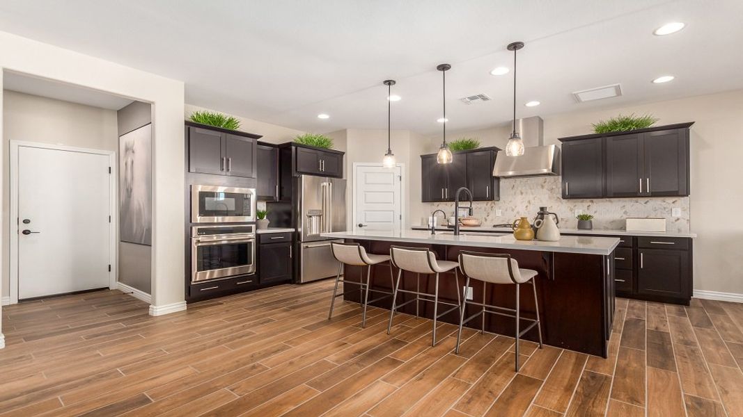 Furnished interior view inside a new home in Stonehaven, Glendale (Image 9).
