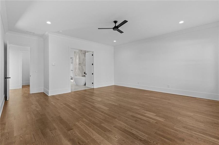 Spacious, unfurnished interior of a new home in , Buford (Image 56).