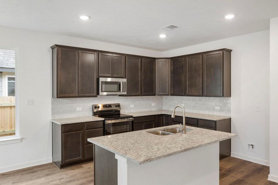 Furnished interior view inside a new home in , Huntsville (Image 12).