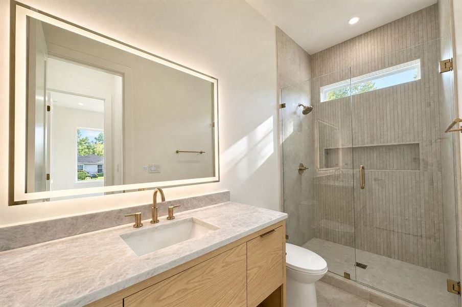 Furnished interior view inside a new home in , Dallas (Image 5).