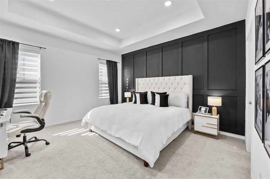 Furnished interior view inside a new home in , Winter Garden (Image 29). Furnished interior view inside a new home in , Winter Garden (Image 29).