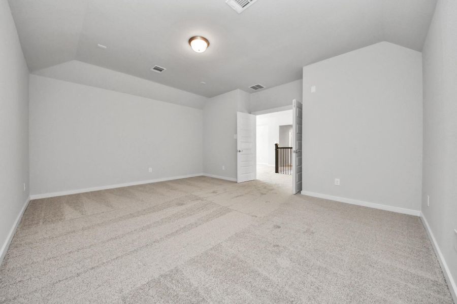 Welcome your familty and friends to this stunning media room. Sample photo of completed home with similar floor plan. Actual colors and selections may vary. Welcome your familty and friends to this stunning media room. Sample photo of completed home with similar floor plan. Actual colors and selections may vary.