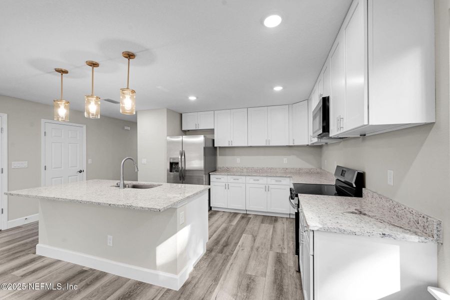 Furnished interior view inside a new home in , Jacksonville (Image 13).