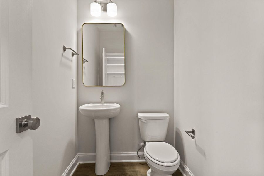 Furnished interior view inside a new home in Sweetgrass Station, Summerville (Image 10).