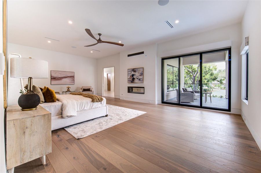 Furnished interior view inside a new home in , Houston (Image 18).
