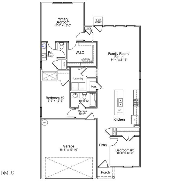 Floor Plan Ranch