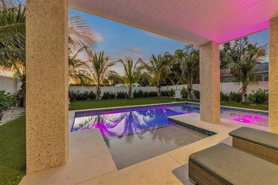 Exterior details and patio area of a home in , Anna Maria (Image 27).