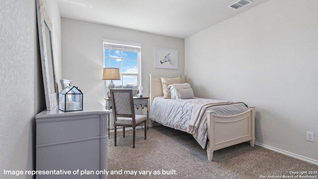 Furnished interior view inside a new home in Redbird Ranch, San Antonio (Image 14).
