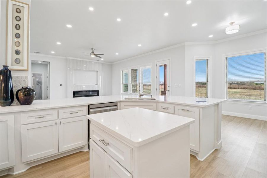 Furnished interior view inside a new home in , Leonard (Image 9). Furnished interior view inside a new home in , Leonard (Image 9).