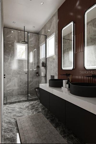 Furnished interior view inside a new home in , Tarpon Springs (Image 2). Furnished interior view inside a new home in , Tarpon Springs (Image 2).