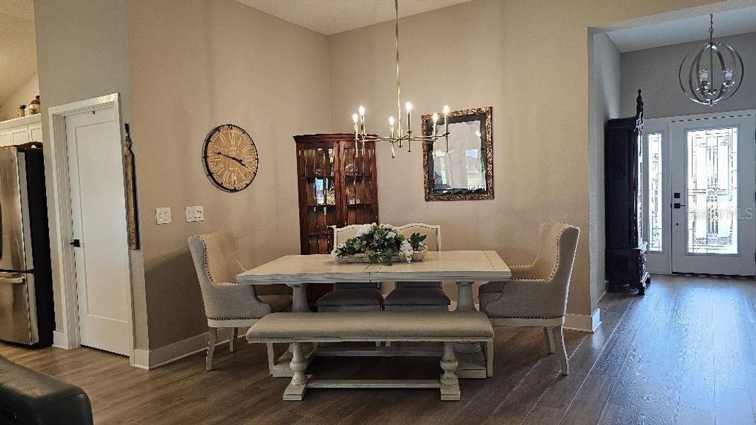 Furnished interior view inside a new home in , The Villages (Image 4).