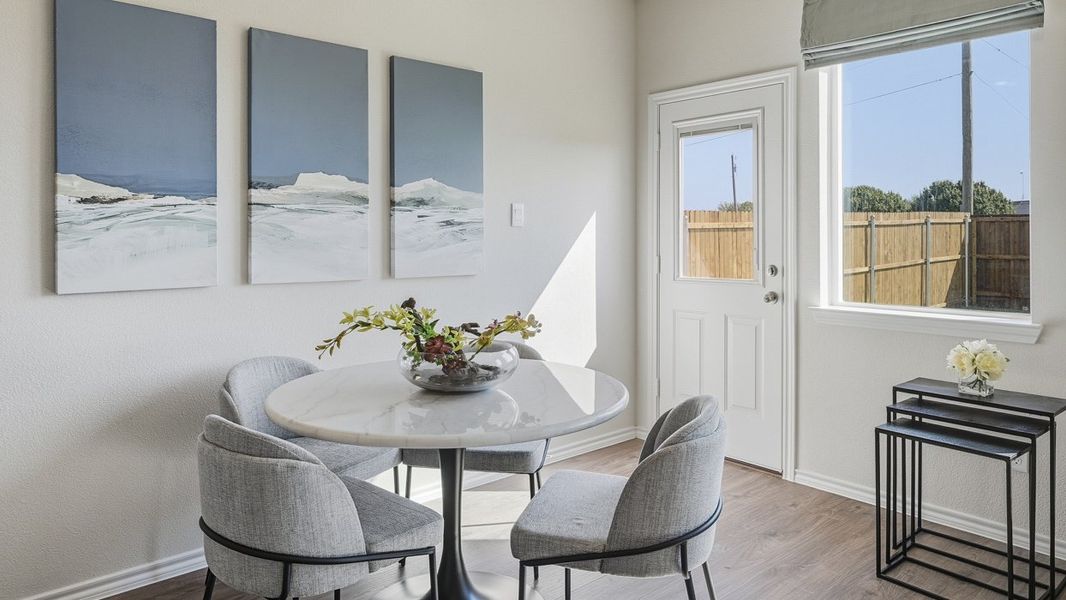 Representative furnished interior of a home built from the Argentina by D.R. Horton in Arbor Trails South, Princeton (Image 16).