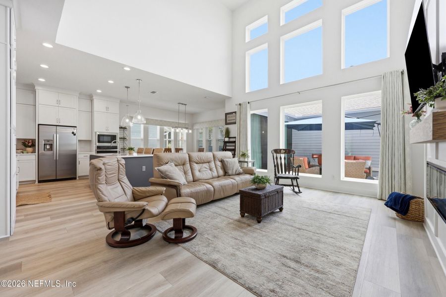 Furnished interior view inside a new home in Seven Pines, Jacksonville (Image 31).