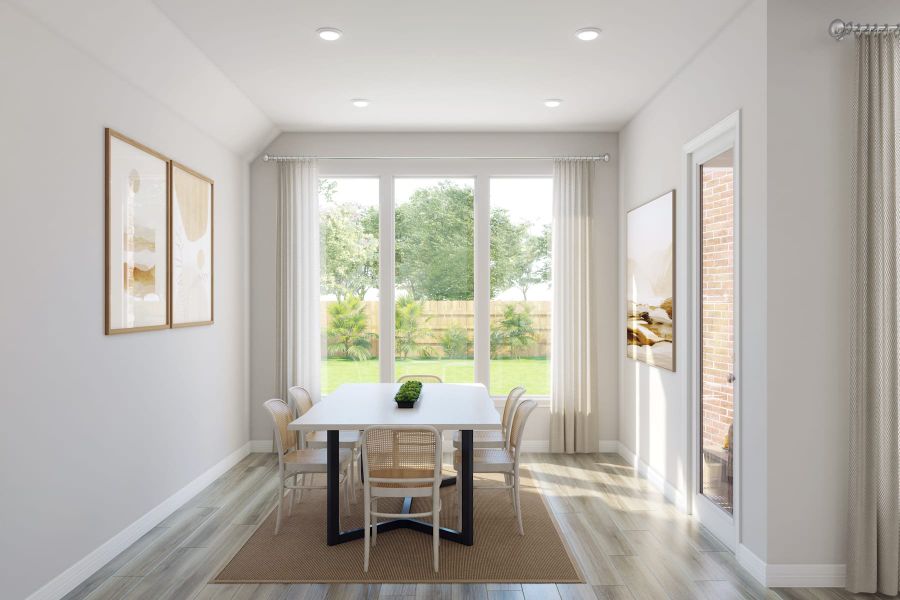Representative furnished interior of a home built from the Starling by Tri Pointe Homes in Oakhill Reserve, Tomball (Image 6).