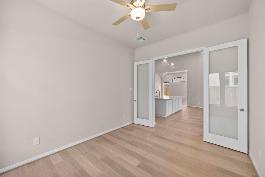 Spacious, unfurnished interior of a new home in The Highlands, Porter (Image 24).