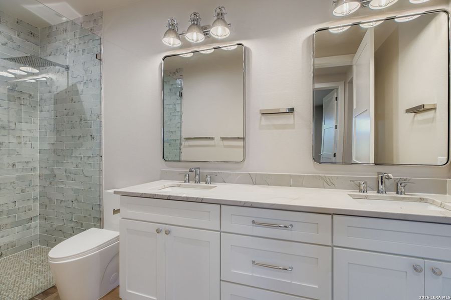 Furnished interior view inside a new home in , San Antonio (Image 31).