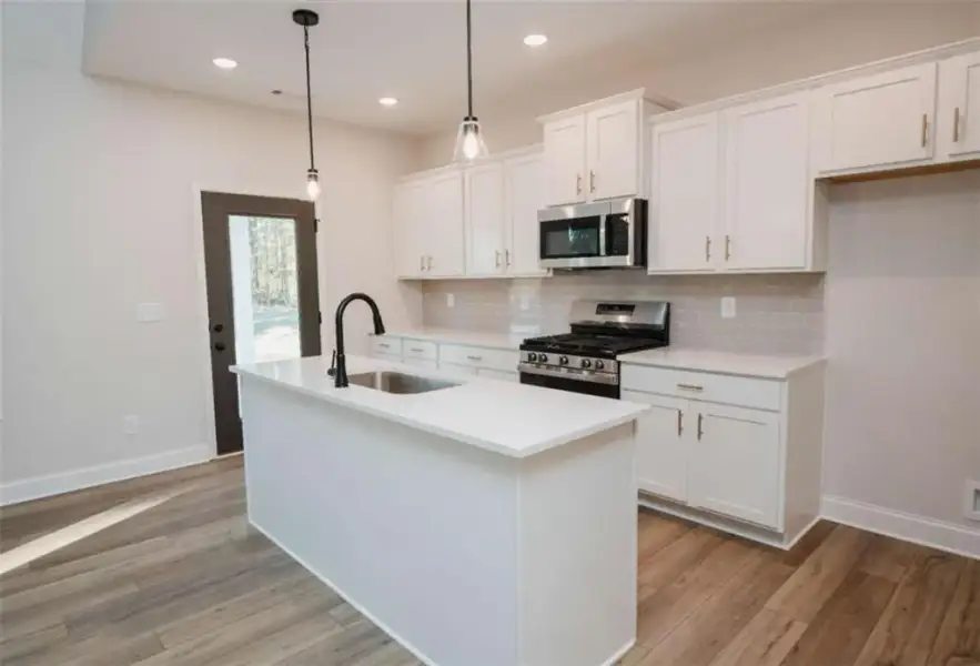 Furnished interior view inside a new home in , Douglasville (Image 8).