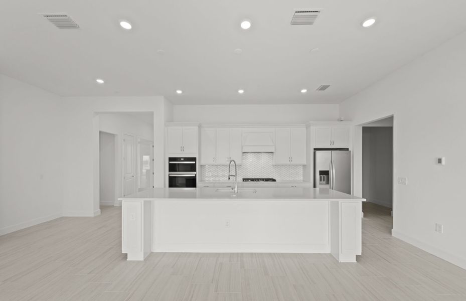 Furnished interior view inside a new home in TerraWalk at Babcock Ranch, Alva (Image 14).