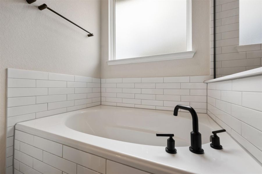 Close-up of interior finishes inside a home in The Colony, Bastrop (Image 17).
