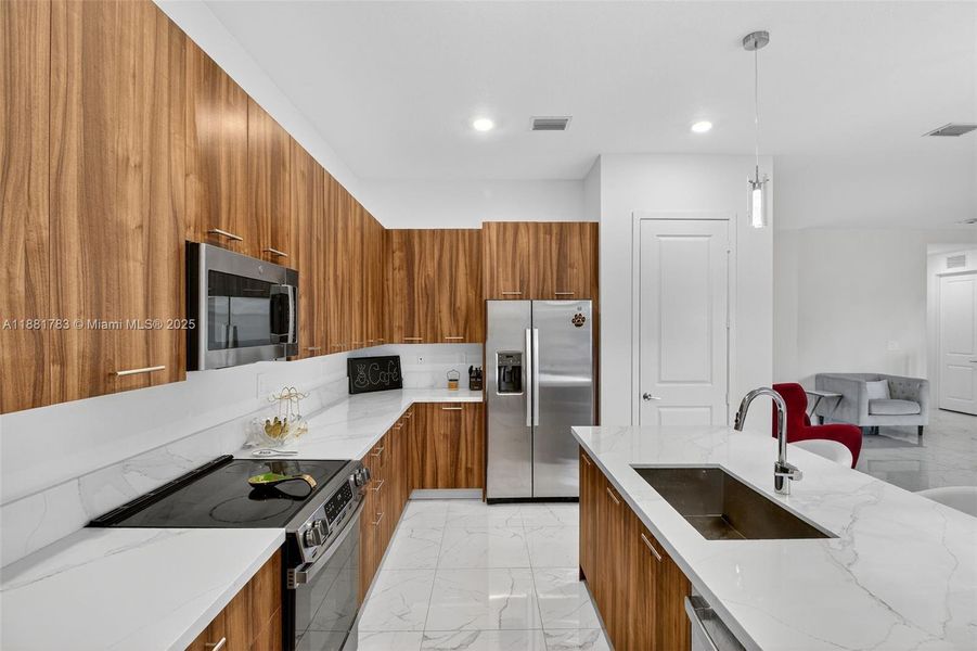 Furnished interior view inside a new home in Crescent Ridge, Davie (Image 16).