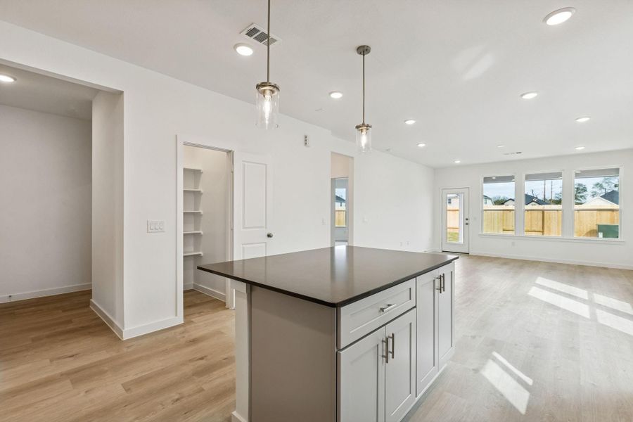 Furnished interior view inside a new home in Ellerden, Tomball (Image 13).