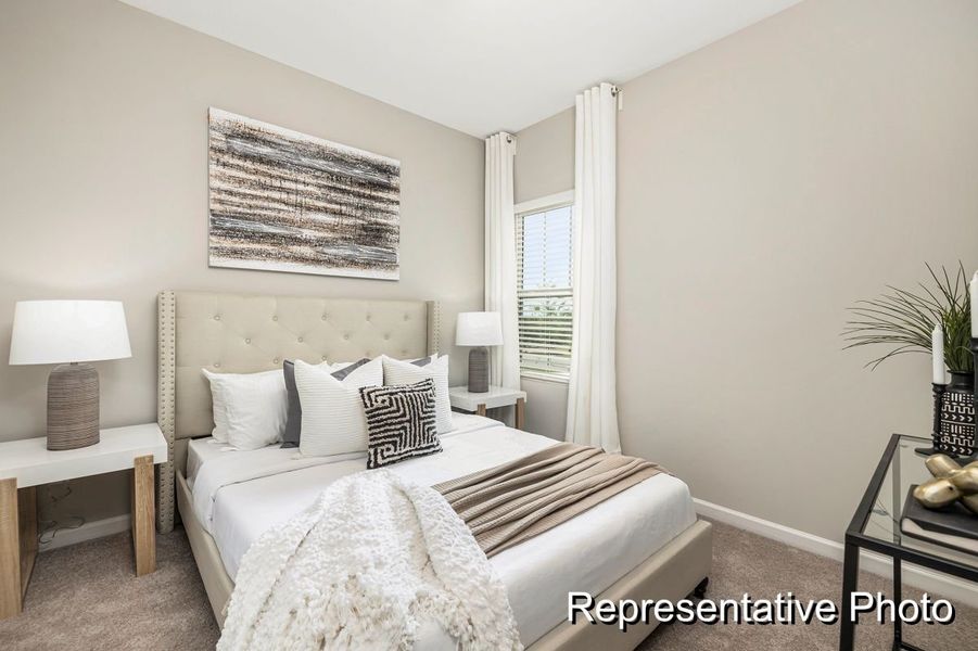 Furnished interior view inside a new home in Edgewater - The Cottages, Lancaster (Image 15). Furnished interior view inside a new home in Edgewater - The Cottages, Lancaster (Image 15).