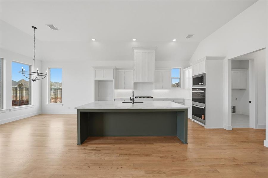Furnished interior view inside a new home in Quail Hollow, Rockwall (Image 13).