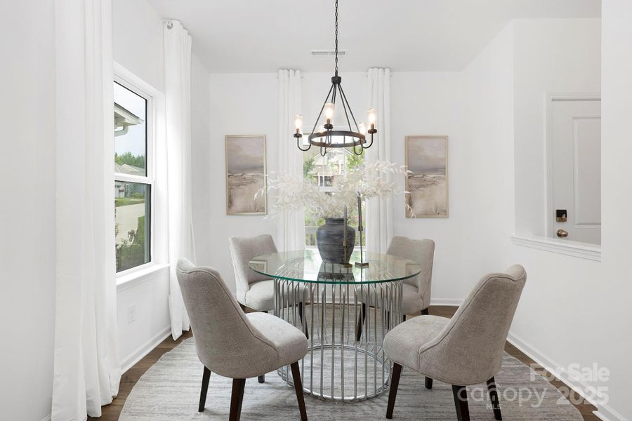 Furnished interior view inside a new home in Edgewater - The Cottages, Lancaster (Image 9).
