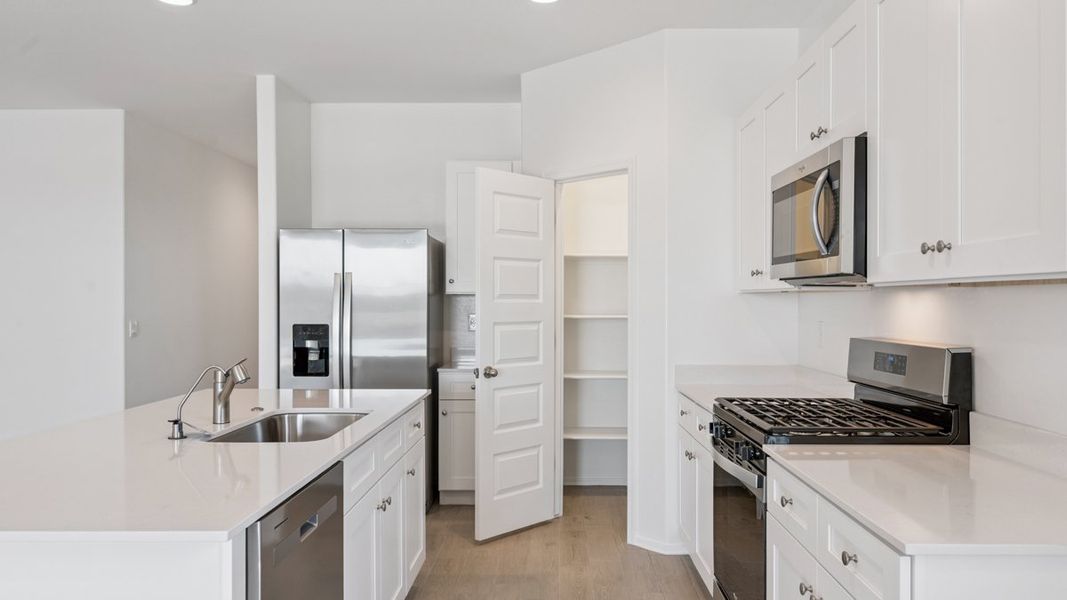 Furnished interior view inside a new home in Moonlight, Maricopa (Image 8). Furnished interior view inside a new home in Moonlight, Maricopa (Image 8).
