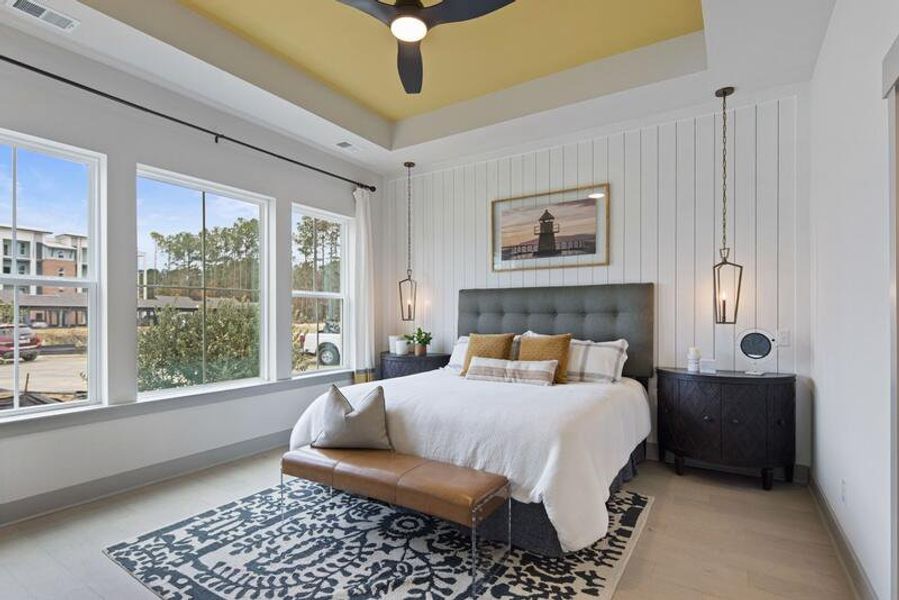 Furnished interior view inside a new home in , Summerville (Image 23).