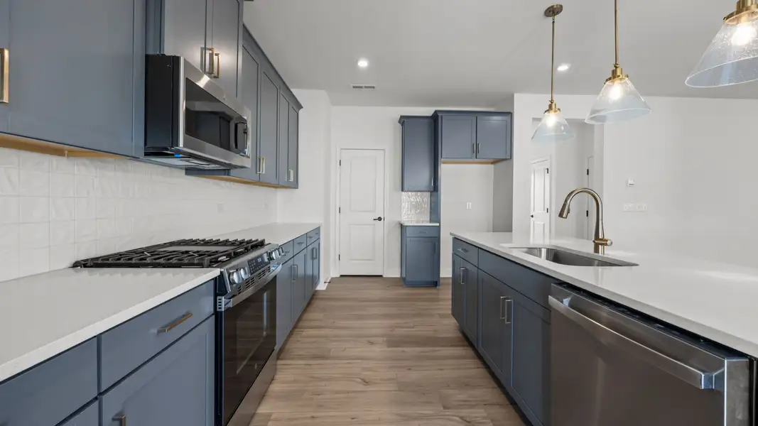 The Burton Plan in Lakeside Glen by DBR Homes in York, SC -Kitchen