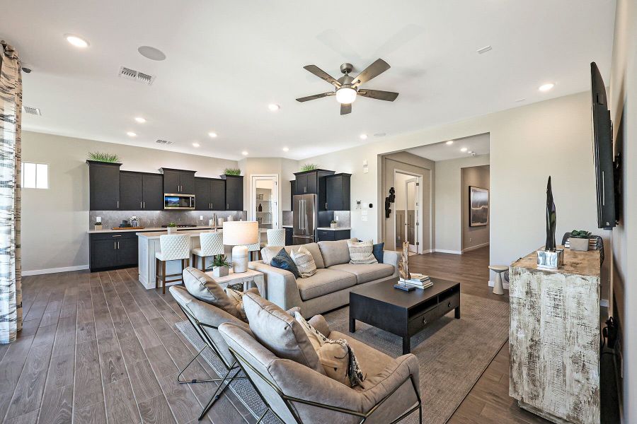 Representative furnished interior of a home built from the Dove by Mattamy Homes in Empire Pointe, Queen Creek (Image 17). Representative furnished interior of a home built from the Dove by Mattamy Homes in Empire Pointe, Queen Creek (Image 17).