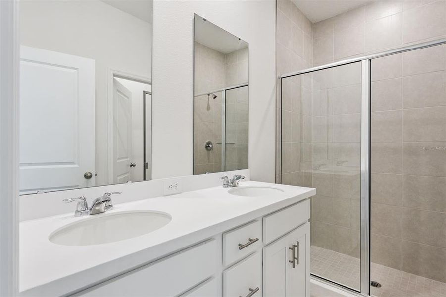 Furnished interior view inside a new home in Eden Crest, Apopka (Image 6).