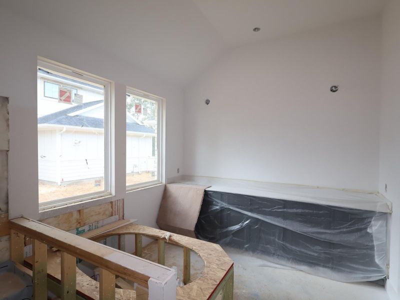 In-progress construction of a new home in The Oaks on 6th Street, Magnolia, TX (Image 17).