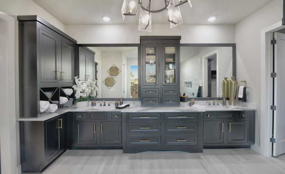 Furnished interior view inside a new home in Waterset, Apollo Beach (Image 34).