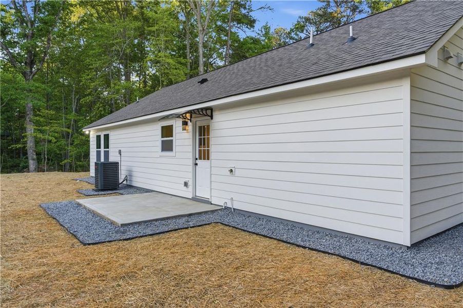 Exterior details and patio area of a home in , Cartersville (Image 3).