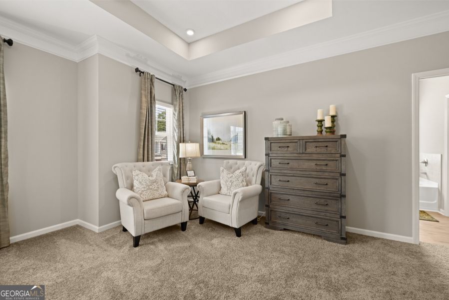 Furnished interior view inside a new home in Trellis Park, Hampton (Image 16).