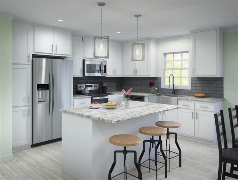 Furnished interior view inside a new home in , Ellijay (Image 7). Furnished interior view inside a new home in , Ellijay (Image 7).