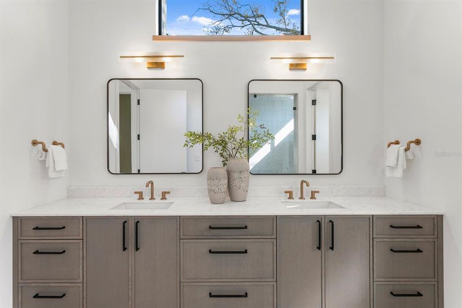 Furnished interior view inside a new home in , Tampa (Image 38). Furnished interior view inside a new home in , Tampa (Image 38).