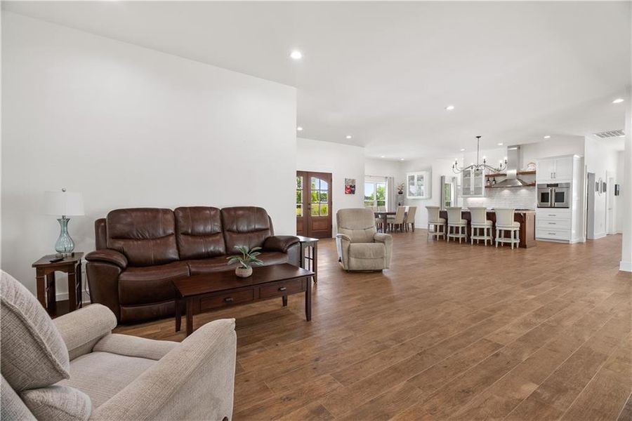 Furnished interior view inside a new home in , Resaca (Image 11).