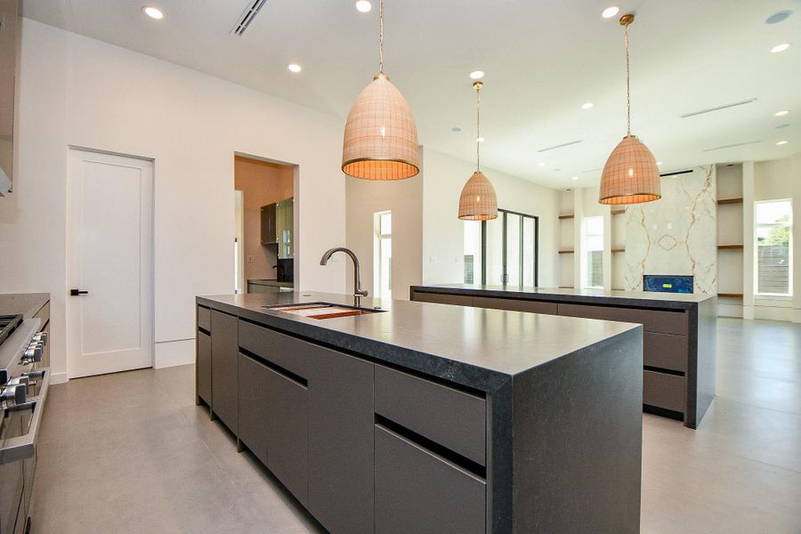 Furnished interior view inside a new home in , Houston (Image 17).