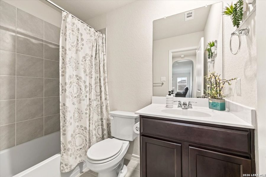 Furnished interior view inside a new home in Riverstone at Westpointe, San Antonio (Image 22). Furnished interior view inside a new home in Riverstone at Westpointe, San Antonio (Image 22).
