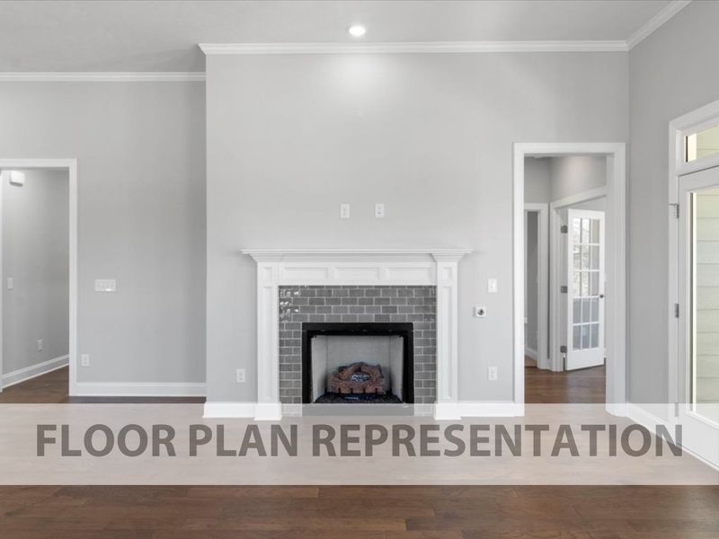 Image 19 representing the Jamison by Ivey Homes in Sinclair at Crawford Creek, Grovetown, GA.