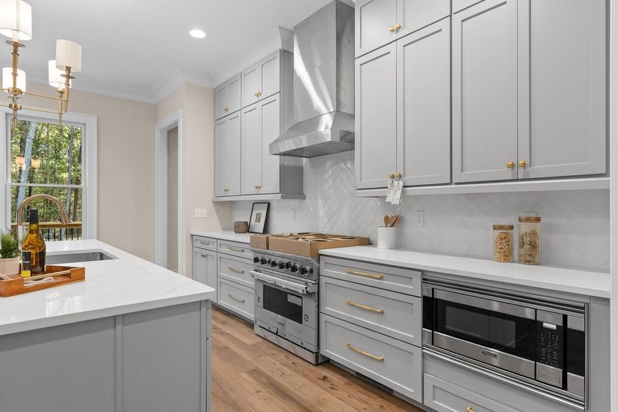 Representative furnished interior of a home built from the Winterbrook B by Riverstone Construction, LLC in River Gorge Ranch, River Gorge Ranch (Image 17).