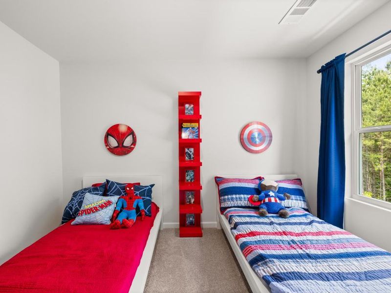 Furnished interior view inside a new home in Parkside at Carter Grove, Cartersville (Image 36). Furnished interior view inside a new home in Parkside at Carter Grove, Cartersville (Image 36).