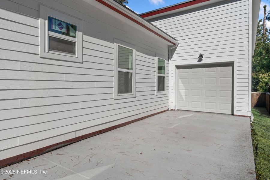 Exterior details and patio area of a home in , Jacksonville (Image 15). Exterior details and patio area of a home in , Jacksonville (Image 15).