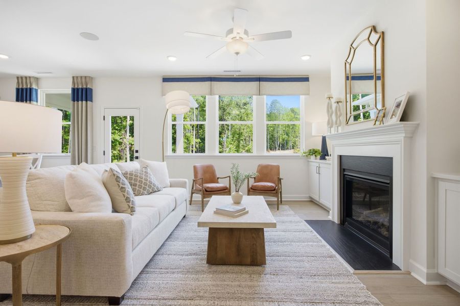 Representative furnished interior of a home built from the The Ashport K by Davidson Homes LLC in Montrose, Aberdeen (Image 19).