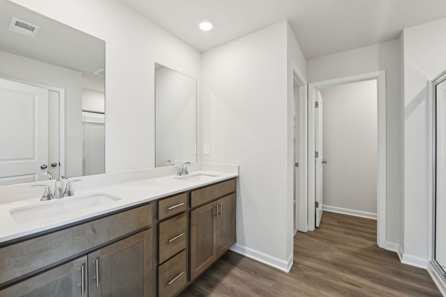 Furnished interior view inside a new home in Hawthorne Station, College Park (Image 8).