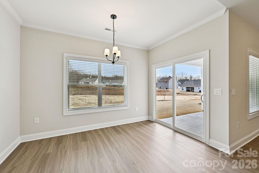 Spacious, unfurnished interior of a new home in Colonial Crossing, Troutman (Image 18).