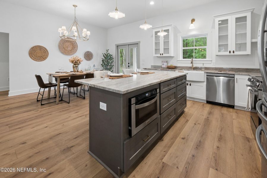 Furnished interior view inside a new home in , Starke (Image 34).